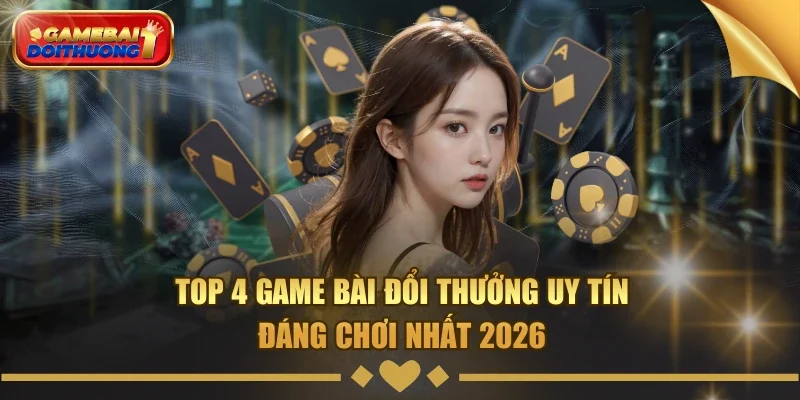 Top 4 game bài đổi thưởng uy tín đáng chơi nhất 2026